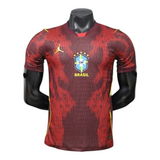 Brazil Red Goalkeeper Green World Cup 2026 - Player Version (Authentic)