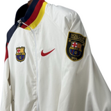 FCB White 1899 Retro Windbreaker Jacket 2025/26
