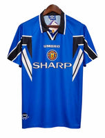 1996/97 Manchester United Third Blue Jersey - Retro