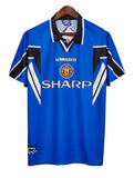 1996/97 Manchester United Third Blue Jersey - Retro