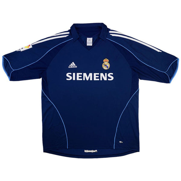 2005/06 Merengues Away Blue Jersey - Retro