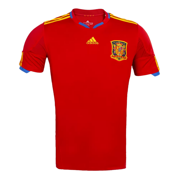 2010 Spain Home Red Jersey - Retro ( Original Quality )