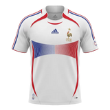2006 France Away White Jersey - Retro