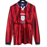 1997/99 England Away Fullsleeves Jersey - Retro (Original Quality)