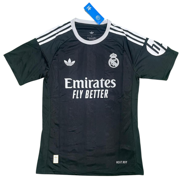 Merengues Goalkeeper Third Black 2025/26 - Player Version Quality