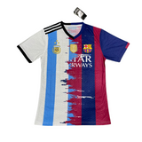 Messi 10 - Argentina x Barcelona Tribute Jersey Special Edition - Player Version Quality