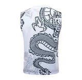 Merengues White Dragon Sleeveless Training Set - 2024/25
