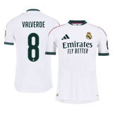 Valverde 8 - Merengues Home 2026/27 - Player Version Quality