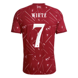 Writz 7 - Liverpool Home 2026/27 - Player Version Quality (UCL Font)