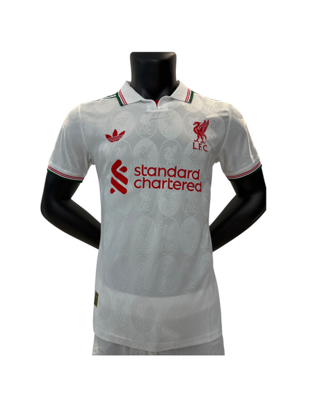 Liverpool White Special Edition 2025/26 - Player Version Quality