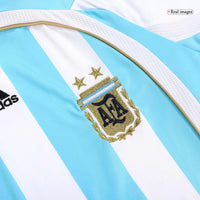 Messi 19 - 2006/07 Argentina Home Retro Jersey - Authentic