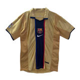 2002/03 - FCB Gold Away Retro Jersey