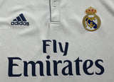 Ronaldo 7 - 2016/17 Merengues Home Fullsleeves Jersey - Retro