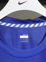 2008/09 Manchester United Away Fullsleeves Blue - Retro Jersey