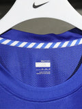 2008/09 Manchester United Away Fullsleeves Blue - Retro Jersey