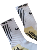 Nike Pro Grip Socks - White (Cushioned Performance)