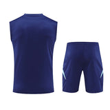 Gunners Blue Sleeveless Training Set 2024/25