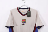 1998/99 FCB Away Cream - Retro Jersey