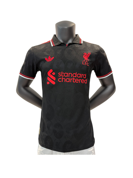 Liverpool Black Special Edition 2025/26 - Player Version Quality