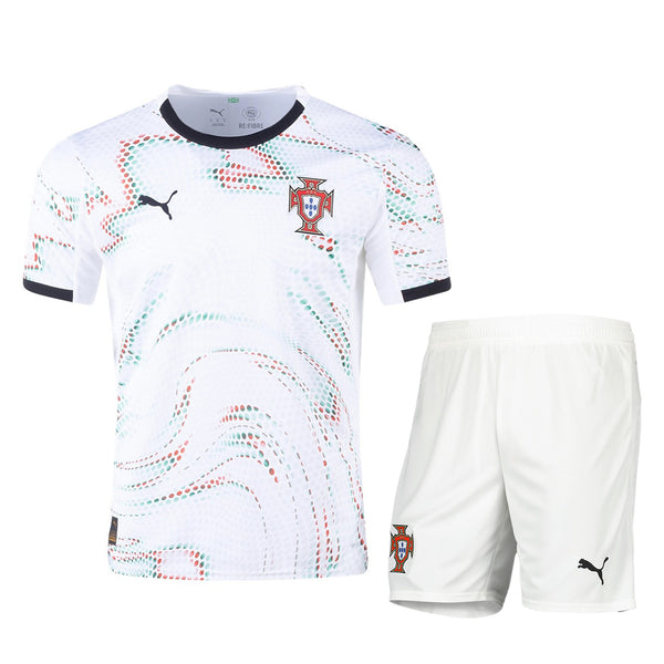 Portugal Away Kit 2025 - ( Jersey + Shorts )