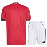 Manchester United Home Set 2025/26 - (Jersey+Shorts)