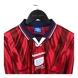 1997/99 England Away Fullsleeves Jersey - Retro (Original Quality)