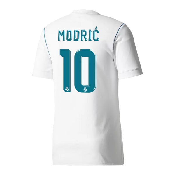 Modric 10 - 2017/18 Merengues Home Jersey - Retro