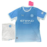 Manchester City Home Set 2026/27 - (Jersey + Shorts)