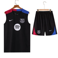 Barcelona black Sleeveless 2024/25 - Training Set