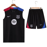 Barcelona black Sleeveless 2024/25 - Training Set