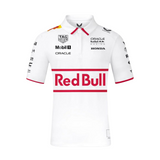 Red Bull Racing F1 Team White Polo Shirt (Superior Quality)