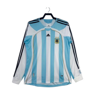 2006/07 Argentina Home Fullsleeves Retro Jersey - Authentic