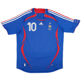 Zidane 10 - 2006 France Home Jersey - Retro
