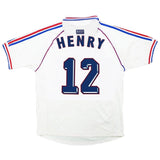 Henry 12 - 1998 France Away Jersey - Retro