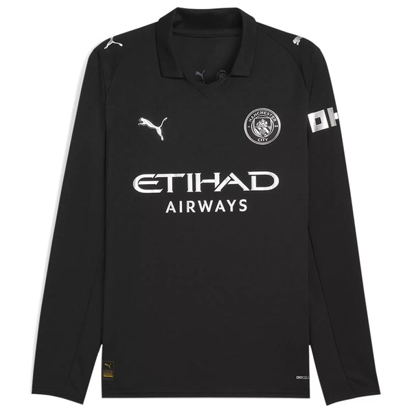 Manchester City Away Fullsleeves Black 2025/26 - Master Quality