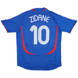 Zidane 10 - 2006 France Home Jersey - Retro