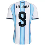 J. Alvarez 9 - Argentina Home World Cup 2026 - Player Version (Authentic)