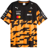 Mclaren Racing F1 Black/Orange 1000th Race T-Shirt - (Superior Quality)