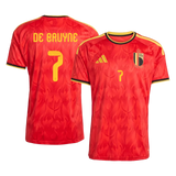 De Bruyne 7 - Belgium Home World Cup 2026 - Master Quality