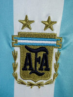 2006/07 Argentina Home Fullsleeves Retro Jersey - Authentic
