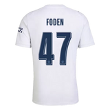 Foden 47 - Manchester City Third White 2026/27 - Master Quality (UCL Font)