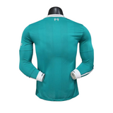 Liverpool Third Fullsleeves Green 2025/26 - Player Version Quality