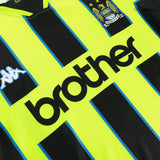 1998/99 - Manchester City Away Black/Neon Jersey - Retro