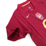 Bergkamp 10 - 2005/06 Gunners Home Jersey - Retro