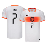 Xavi 7 - Netherlands Away White World Cup 2026 - Master Quality