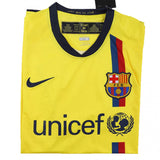 2008/09 FCB Away Yellow Retro Jersey
