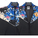 Manchester United x Stone Roses Black Windbreaker Jacket 2026