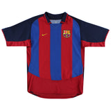 Ronaldihno 10 - 2003/04 FCB Home - Retro Jersey