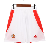 Manchester United Home Shorts 2024/25 - White