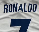 Ronaldo 7 - 2016/17 Merengues Home Fullsleeves Jersey - Retro